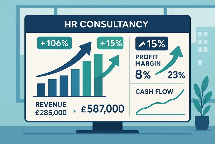 Success Story: Small Consultancy Doubled Revenue with Financial Planning